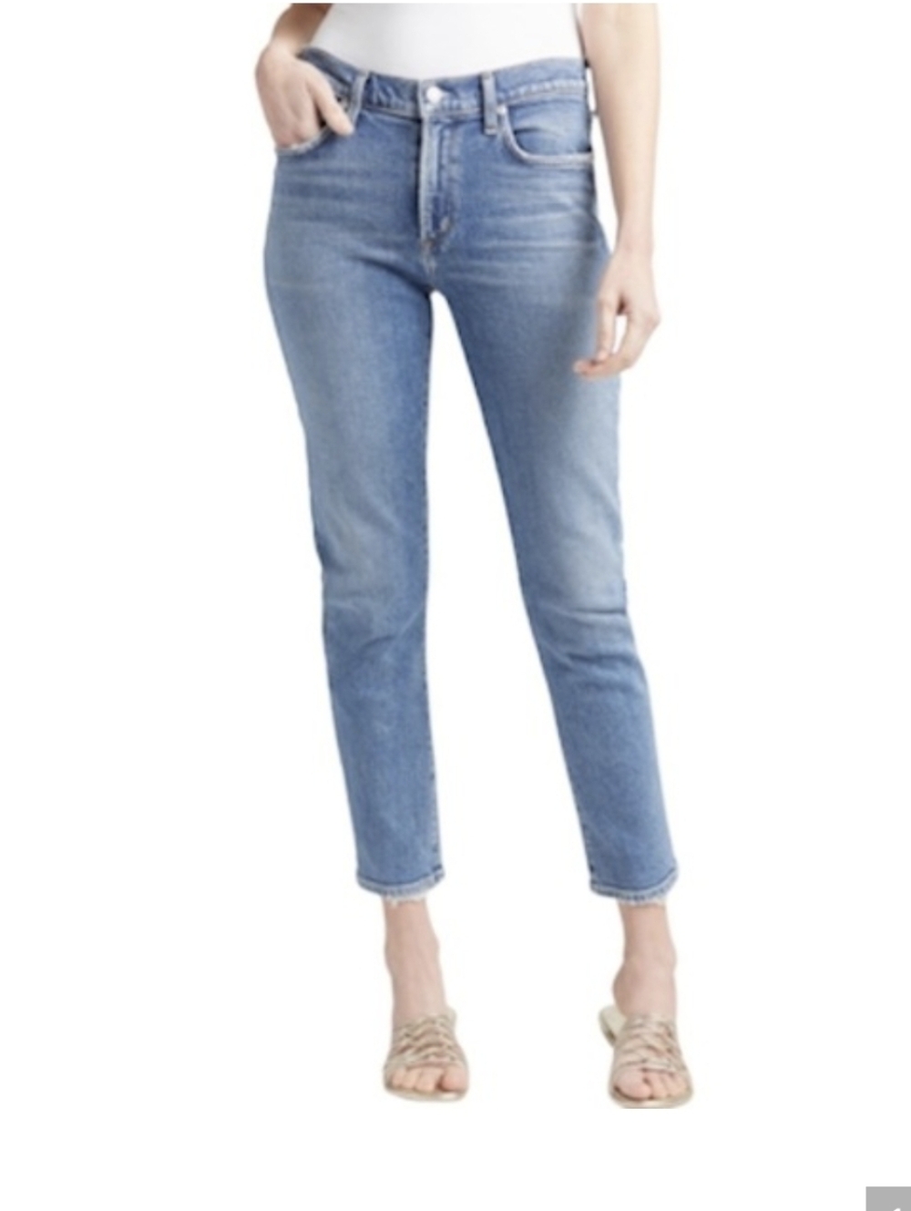 Agolde Toni Mid Rise Straight Jeans Size 30